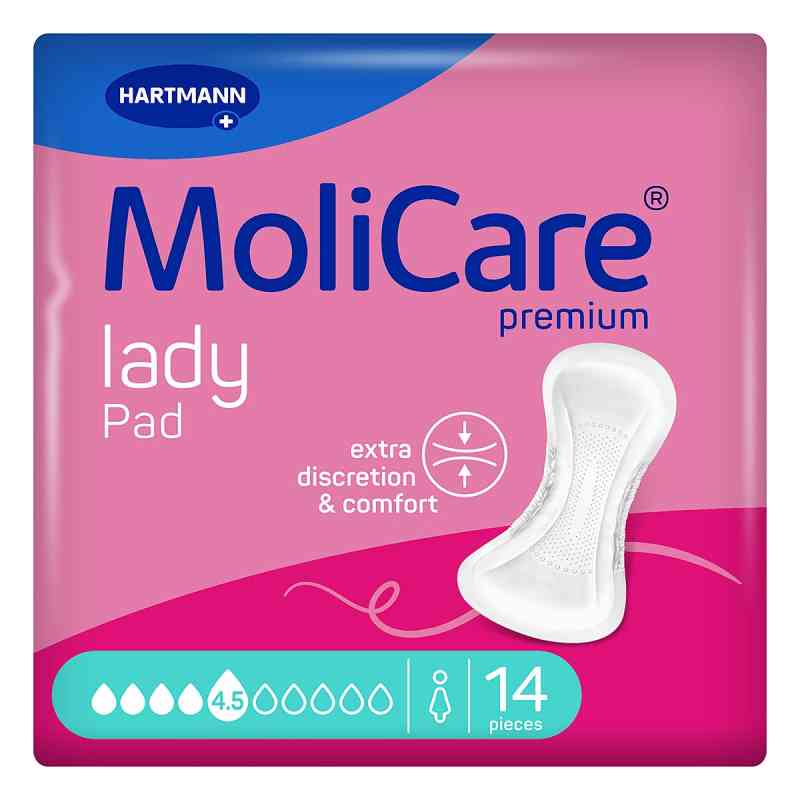 Molicare Premium Lady Pad 4,5 Tropfen 14 stk von PAUL HARTMANN AG PZN 18659142