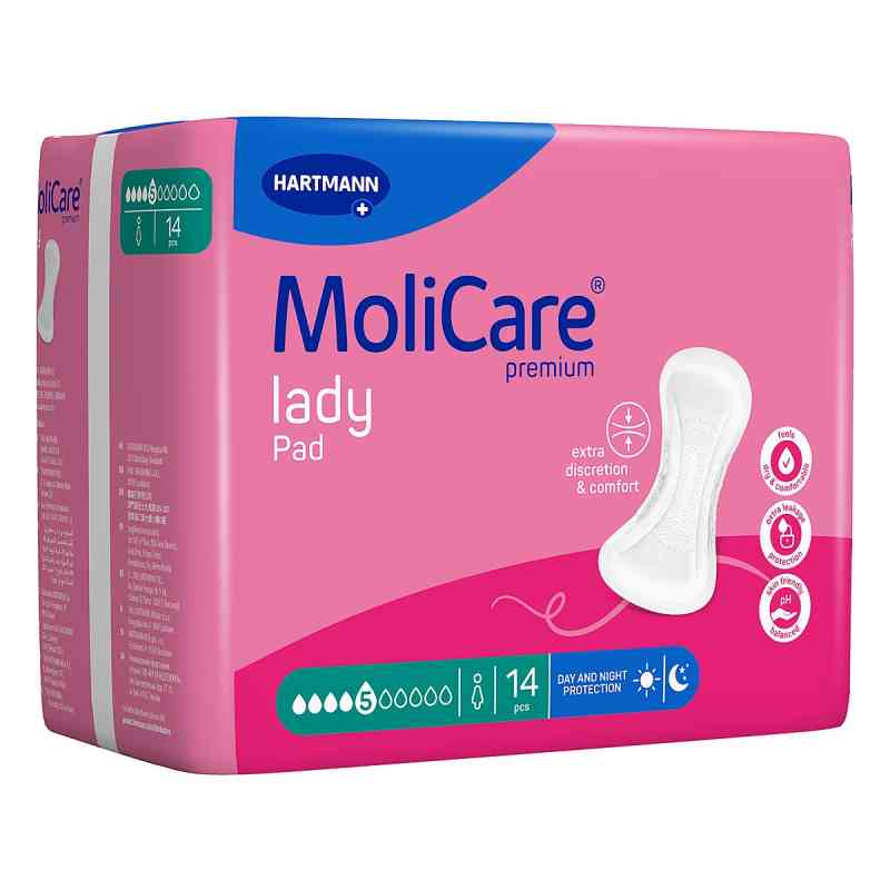 Molicare Premium Lady Pad 5 Tropfen 14 stk von PAUL HARTMANN AG PZN 18659165