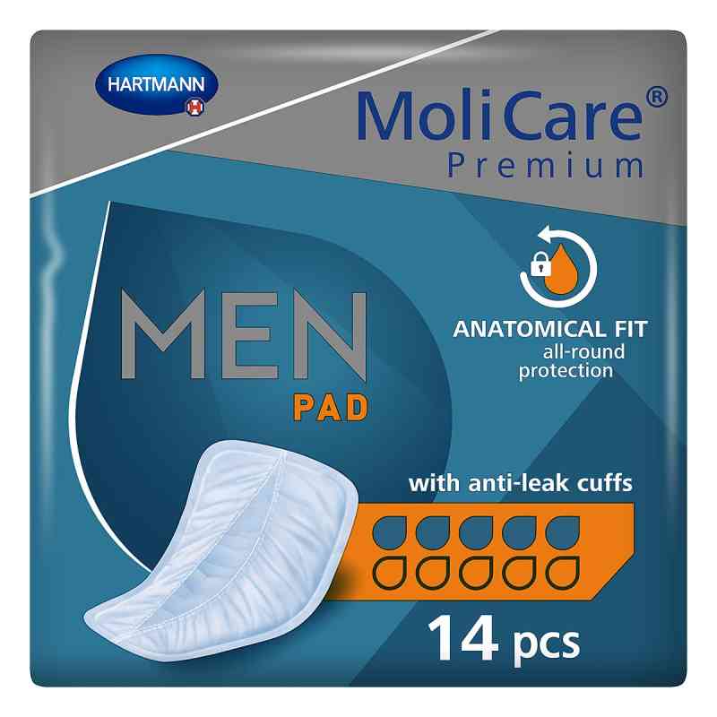 Molicare Premium Men Pad 5 Tropfen 14 stk von PAUL HARTMANN AG PZN 13982536