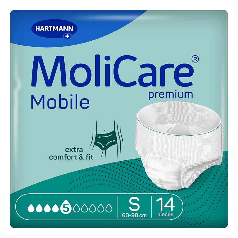 Molicare Premium Mobile 5 Tropfen Größe s 14 stk von PAUL HARTMANN AG PZN 17936295