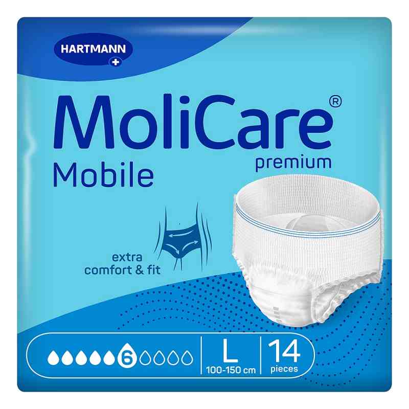 Molicare Premium Mobile 6 Tropfen Größe l 14 stk von PAUL HARTMANN AG PZN 17936473