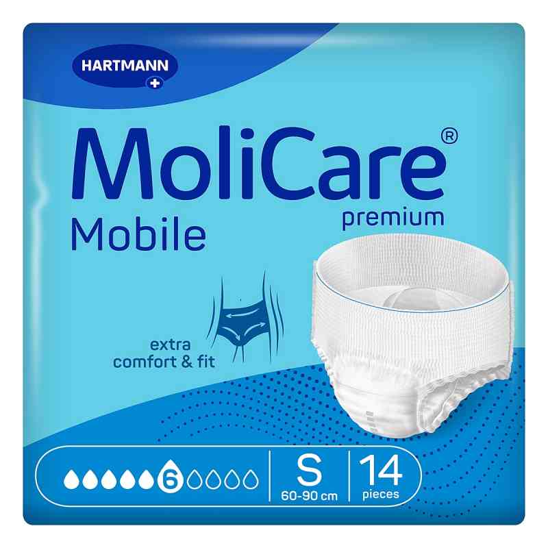 Molicare Premium Mobile 6 Tropfen Größe s 14 stk von PAUL HARTMANN AG PZN 17936438