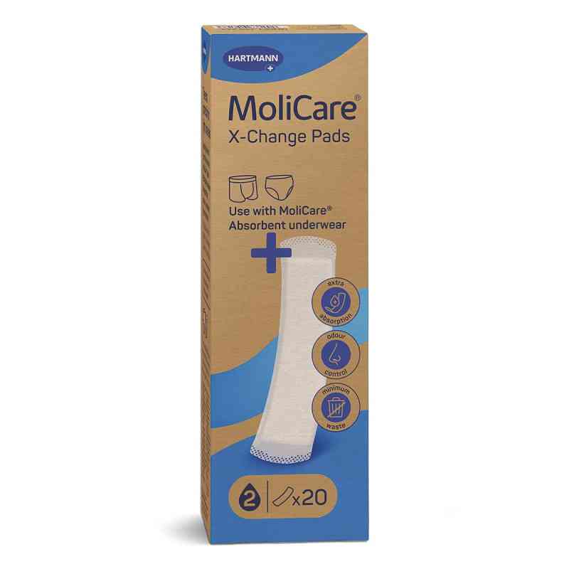 Molicare X-change Pads Absorbent Underwear 20 stk von PAUL HARTMANN AG PZN 19263535