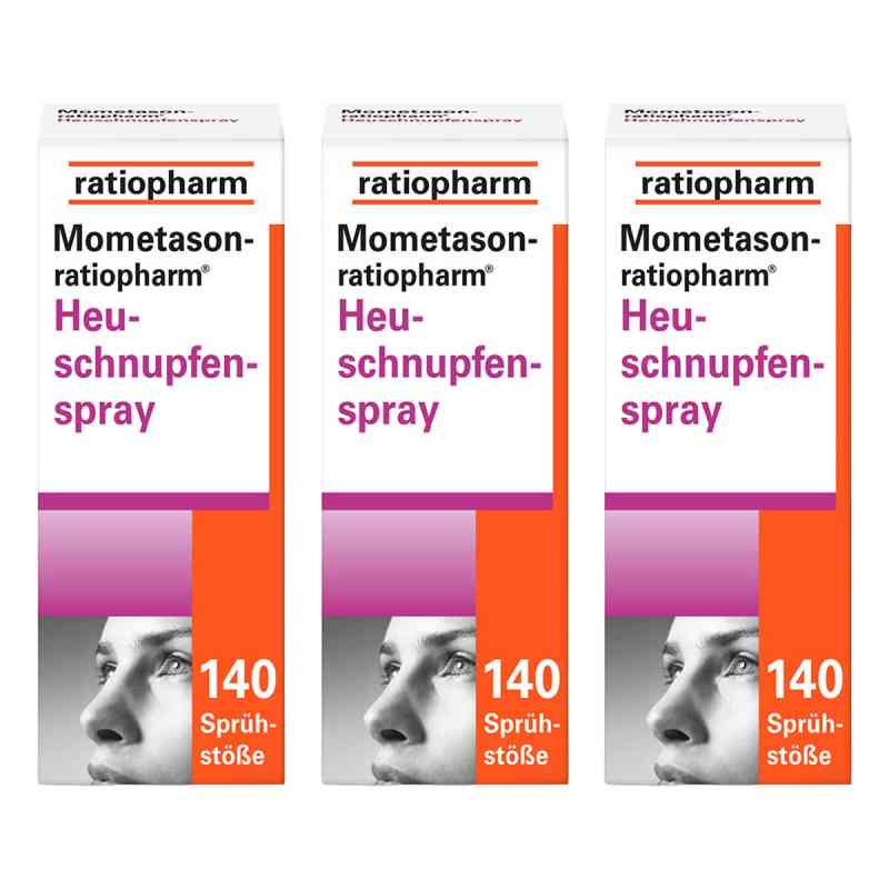 Mometason ratiopharm Heuschnupfenspray 3x18 g von ratiopharm GmbH PZN 08104692