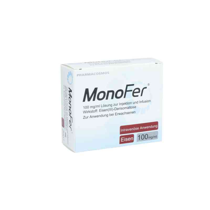 Monofer Protocol Monofer 100 mg/ml Lösung zur, zum injekt./infus.durchst.f. 1X5 ml