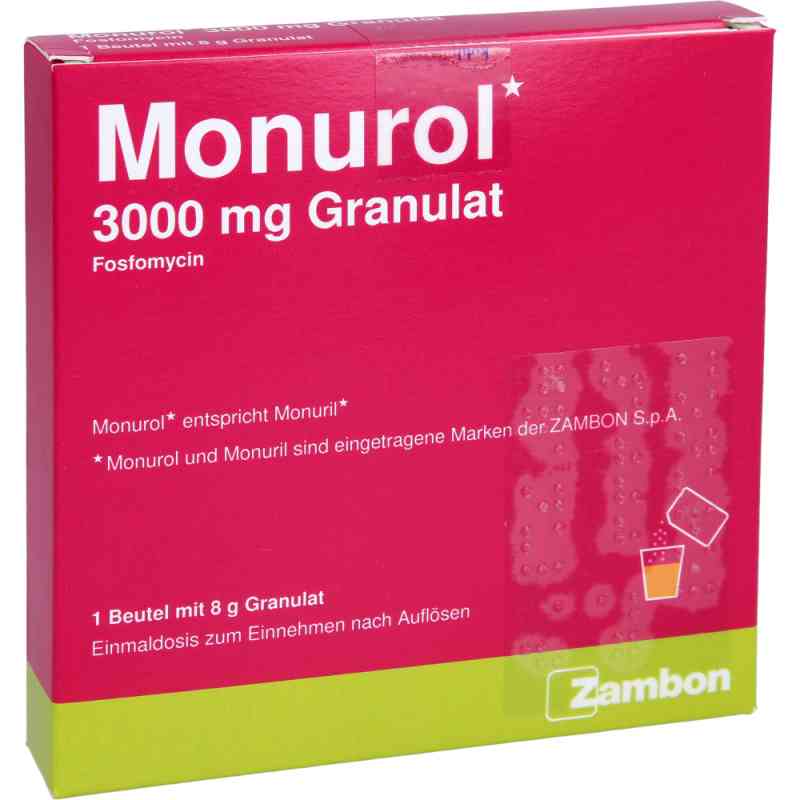 Monurol 3000mg 1X8 g von kohlpharma GmbH PZN 11691421