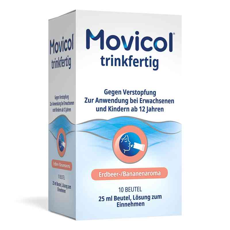 Movicol trinkfertig 25 ml Beutel Erdbeer/Banane 10 stk von Norgine GmbH PZN 11163952