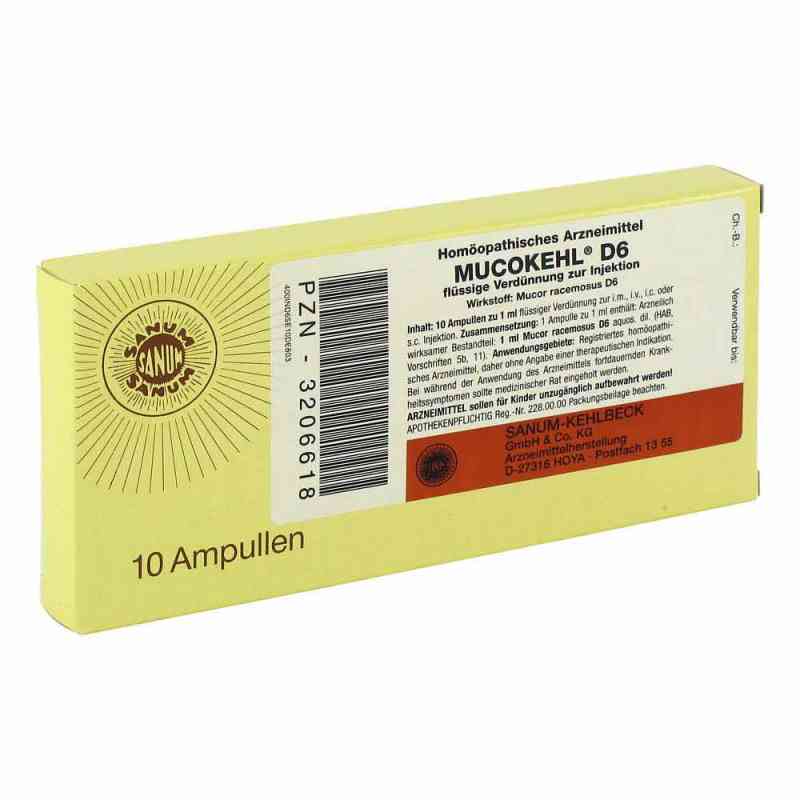 Mucokehl Ampullen D6 10X1 ml von SANUM-KEHLBECK GmbH & Co. KG PZN 03206618