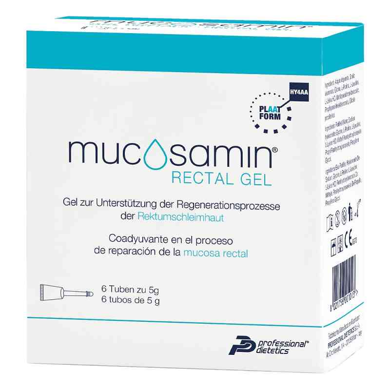 Mucosamin Rektalgel 6X5 g von Burg Pharma GmbH PZN 17878126
