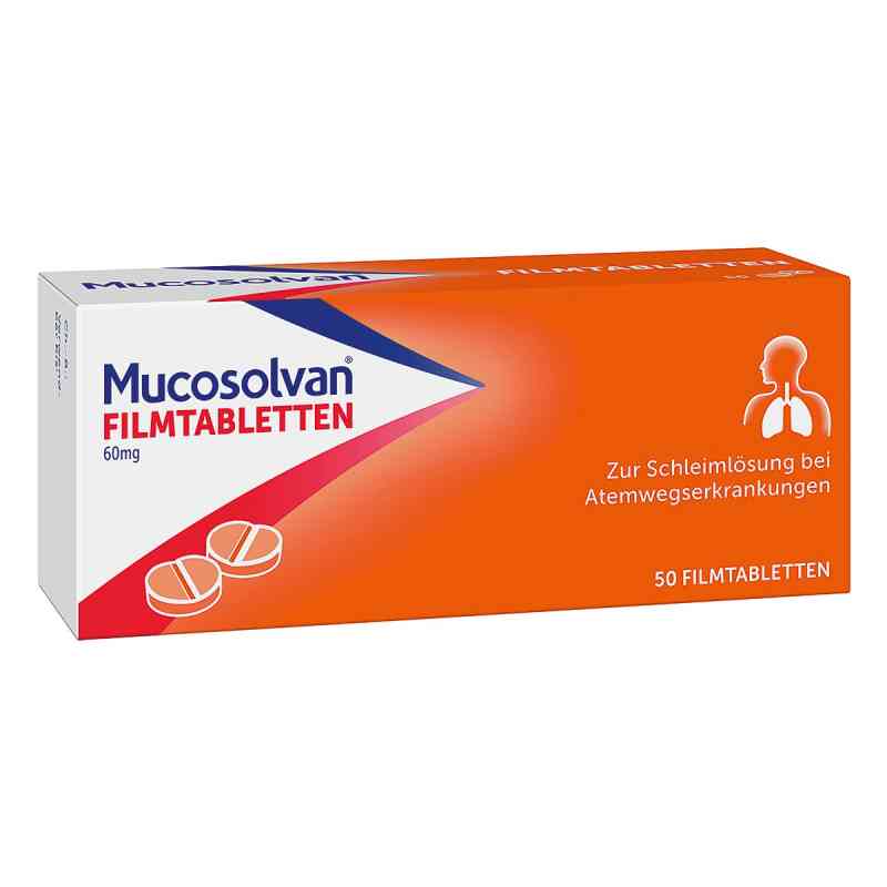 MUCOSOLVAN Filmtabletten Schleimlöser bei Husten,Hustenlöser 20 stk von A. Nattermann & Cie GmbH PZN 00743557