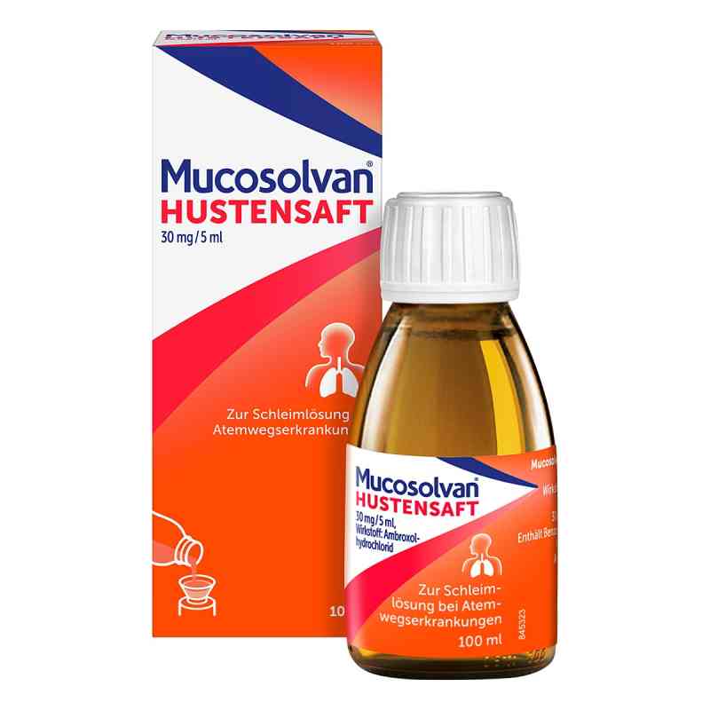 Mucosolvan Hustensaft, Hustenlöser mit Ambroxol 100 ml von A. Nattermann & Cie GmbH PZN 00743422