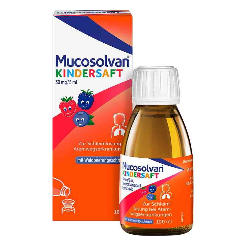 Mucosolvan Kindersaft, Hustenlöser mit Ambroxol 100 ml von A. Nattermann & Cie GmbH PZN 02807988