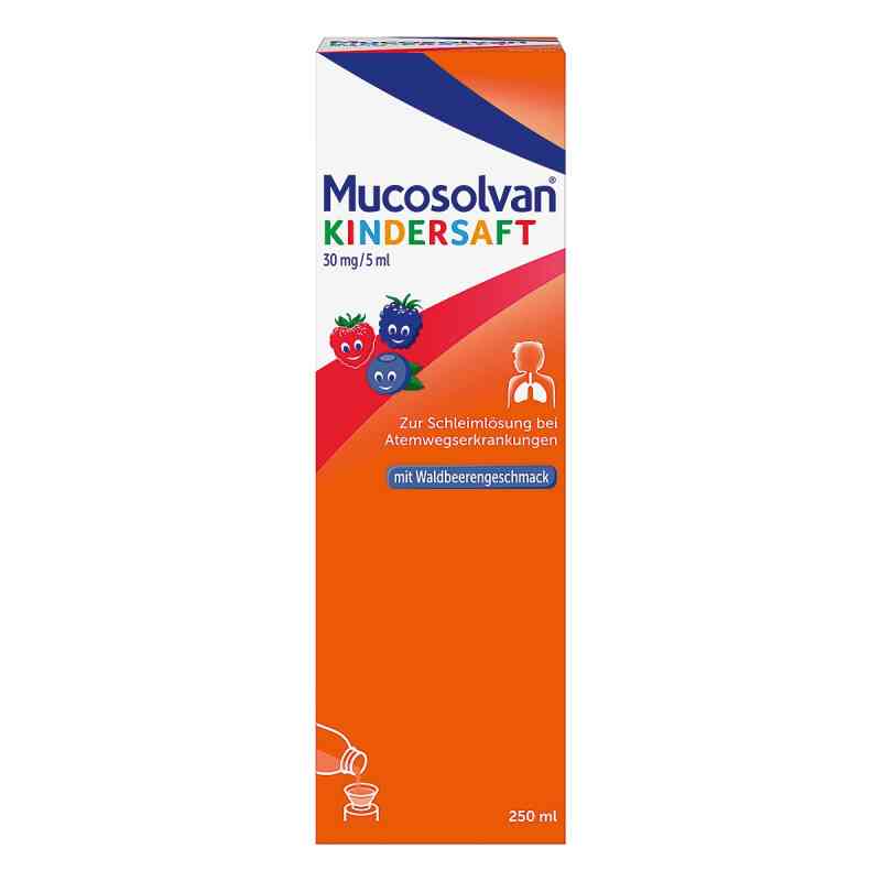 Mucosolvan Kindersaft, Hustenlöser mit Ambroxol 250 ml von A. Nattermann & Cie GmbH PZN 02808002