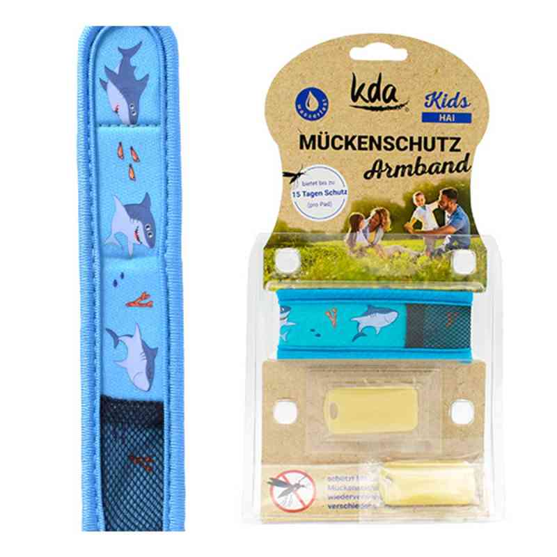 Mückenschutz Armband Kinder Hai 1 stk von KDA Pharmavertrieb Arndt GmbH PZN 16313824
