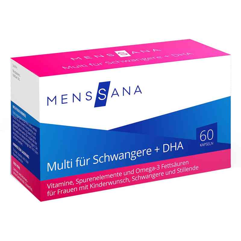 Multi für Schwangere MensSana Kapseln 60 stk von MensSana AG PZN 09486228
