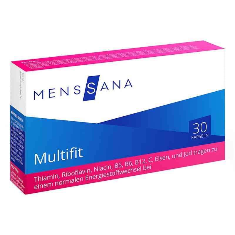 Multifit MensSana Kapseln 30 stk von MensSana AG PZN 18110396