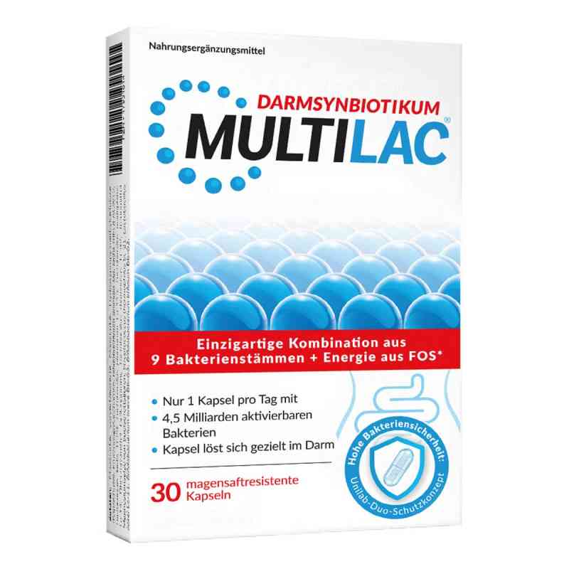 Multilac Darmsynbiotikum 30 stk von Unilab GmbH PZN 17931814