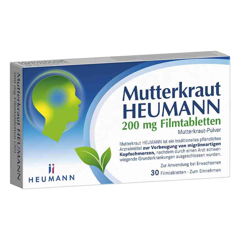 Mutterkraut Heumann 200 Mg Filmtabletten 30 stk von HEUMANN PHARMA GmbH & Co. Generica KG PZN 19283236