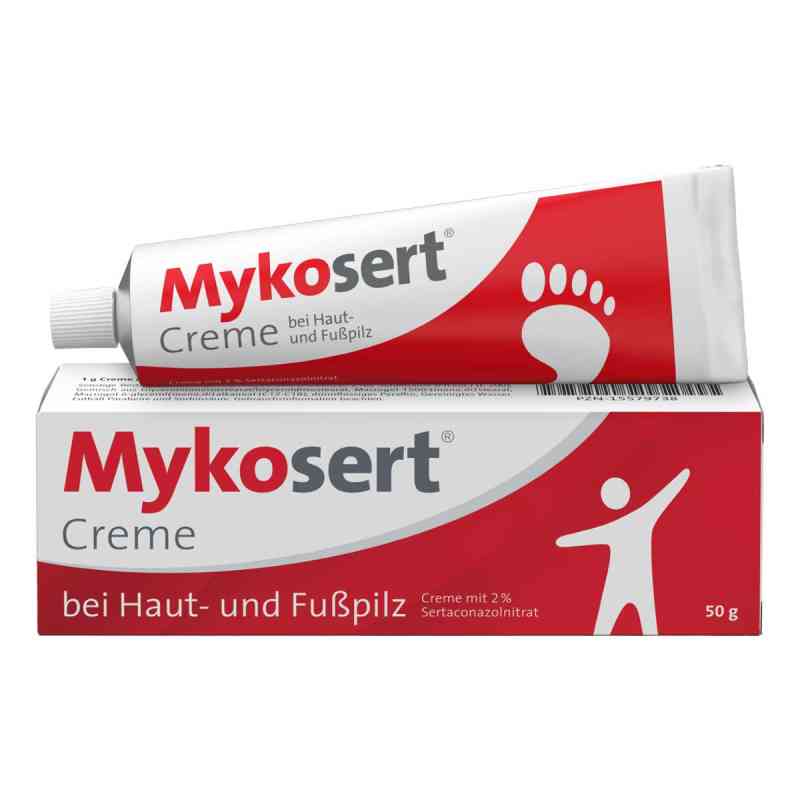 Mykosert Creme bei Haut- und Fusspilz 50 g von Dr. Pfleger Arzneimittel GmbH PZN 15579738