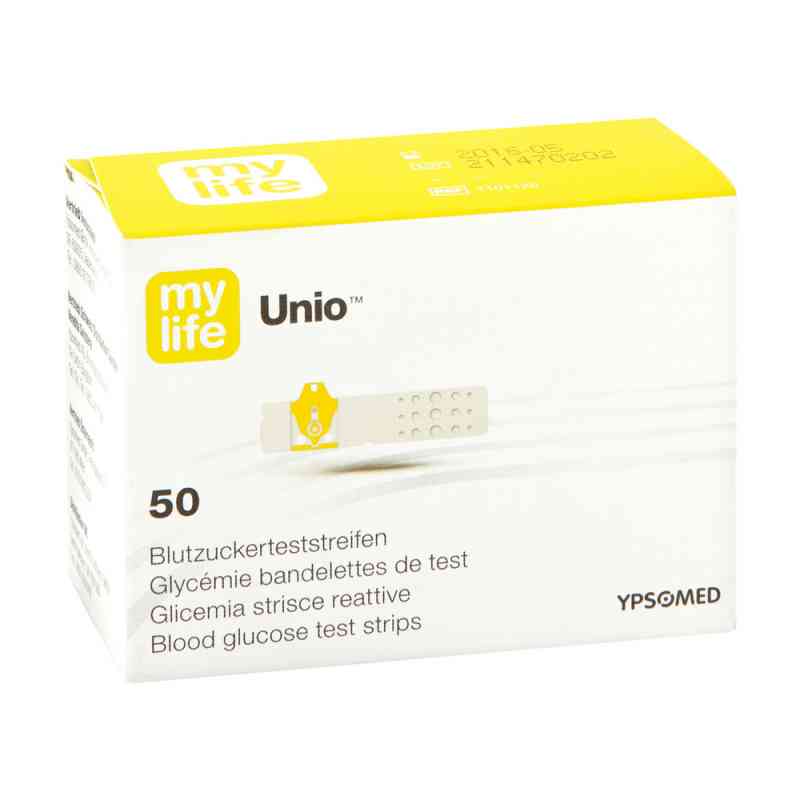 Mylife Unio Blutzucker-Teststreifen 50 stk von Medical Technologie and Devices Germany GmbH PZN 09884897