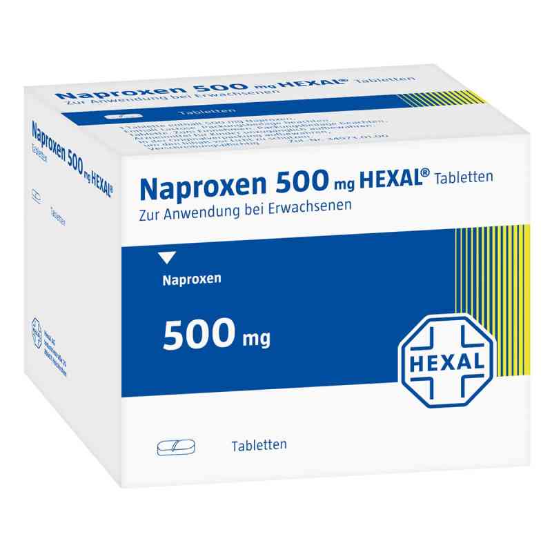 Naproxen 500 Hexal Tabletten 100 stk von Hexal AG PZN 01288606