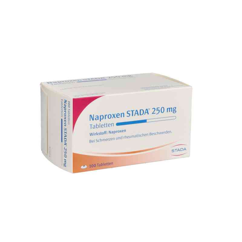 Naproxen Stada 250 mg Tabletten 100 stk von STADAPHARM GmbH PZN 06873002