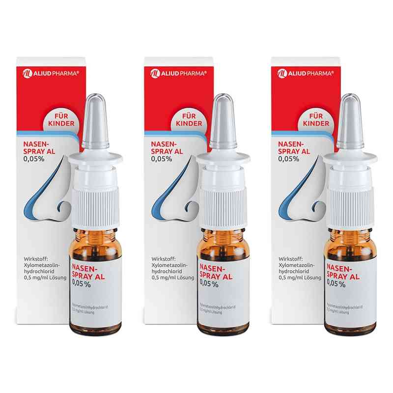Nasenspray AL 0,05% 3x10 ml von ALIUD Pharma GmbH PZN 08104458
