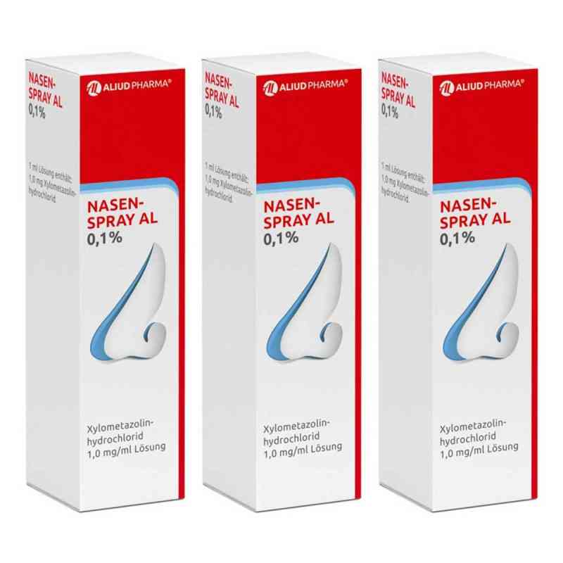 Nasenspray Al 0,1% 3x10 ml von ALIUD Pharma GmbH PZN 08104710