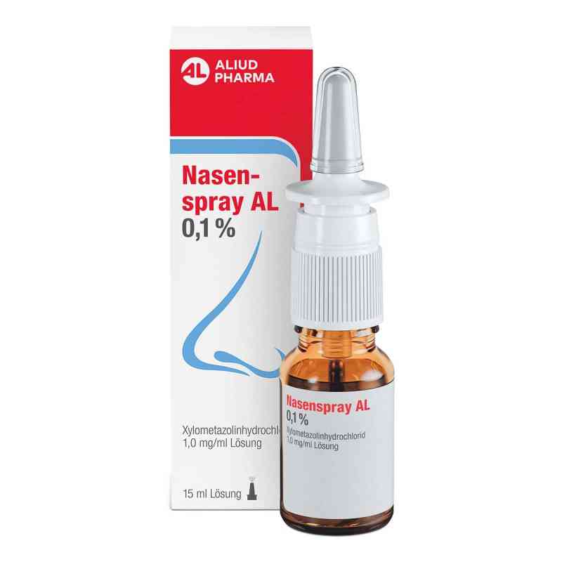 Nasenspray AL 0,1 % bei Schnupfen 15 ml von ALIUD Pharma GmbH PZN 19960352