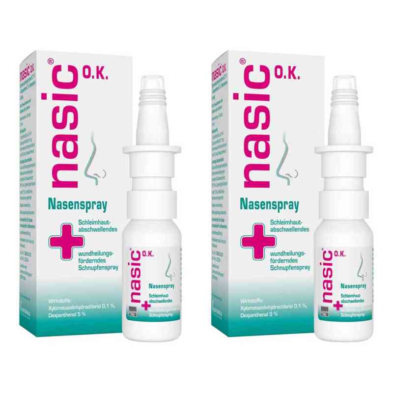 Nasic O.K. - Nasenspray 2x10 ml von MCM KLOSTERFRAU Vertr. GmbH PZN 08102801