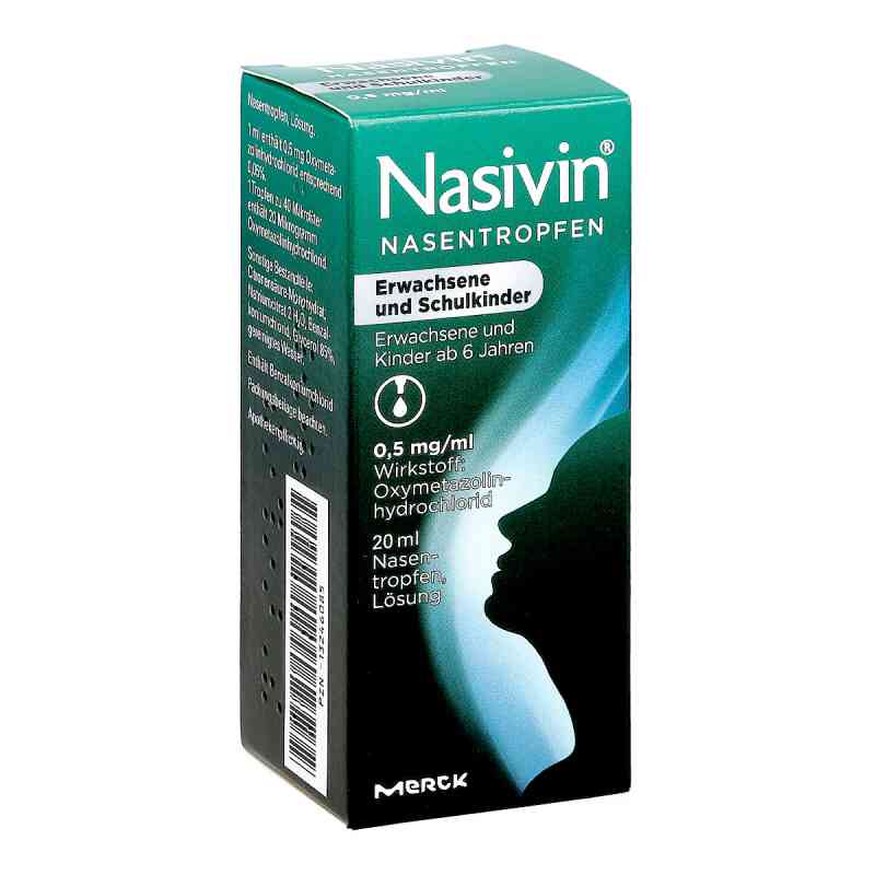 Nasivin Nasentropfen Erwachsene und Schulkinder 20 ml von WICK Pharma - Zweigniederlassung der Procter & Gam PZN 13246085