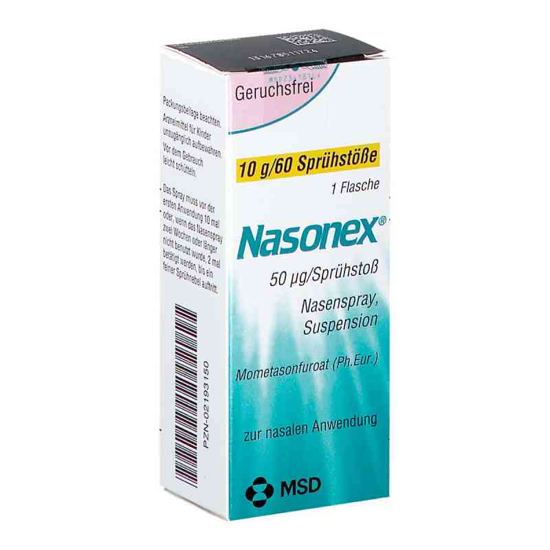 NASONEX 10 g von Organon Healthcare GmbH PZN 02193150