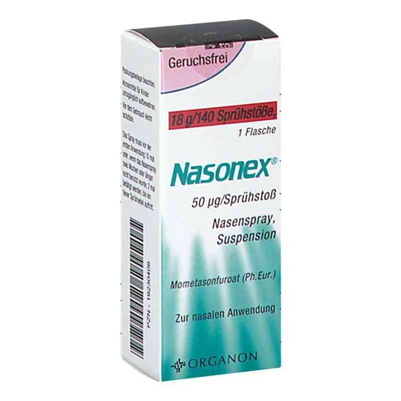 Nasonex 140 Sprühstöße Nasenspray 18 g von European Pharma B.V. PZN 19230406