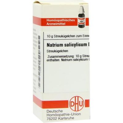 Natrium Salicylicum D30 Globuli 10 g von DHU-Arzneimittel GmbH & Co. KG PZN 07458570