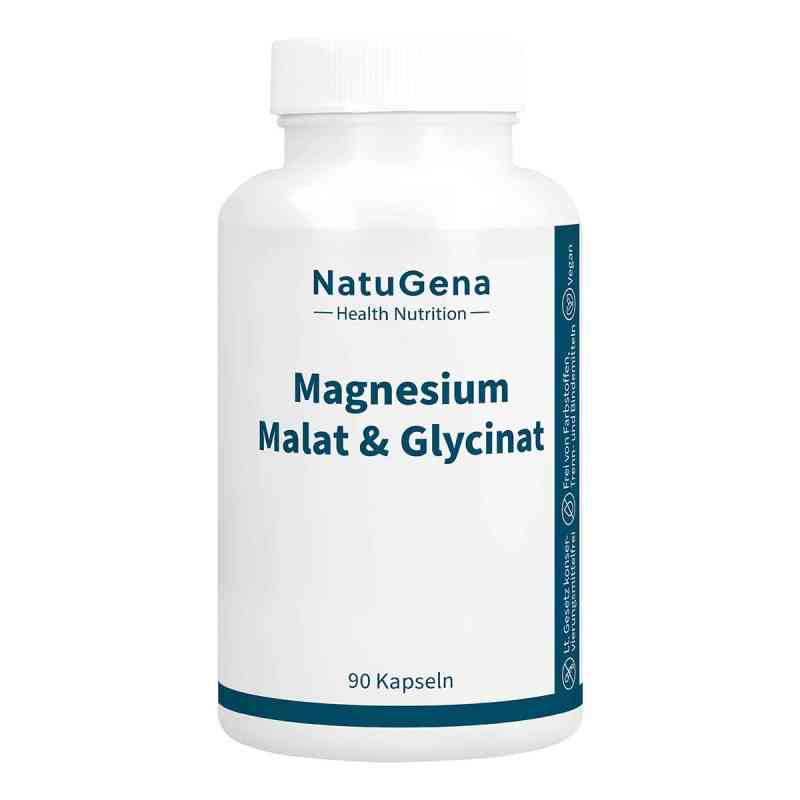 NatuGena Magnesium Malat & Glycinat Kapseln vegan 90 stk von NatuGena GmbH PZN 19233959