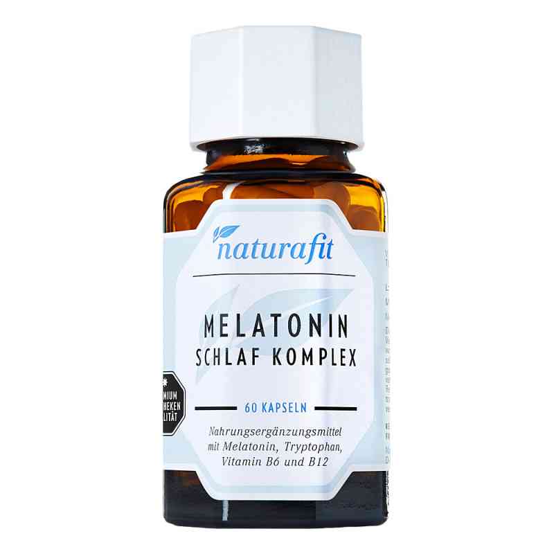 Naturafit Melatonin Schlaf Komplex Kapseln 60 stk von NaturaFit GmbH PZN 16122389