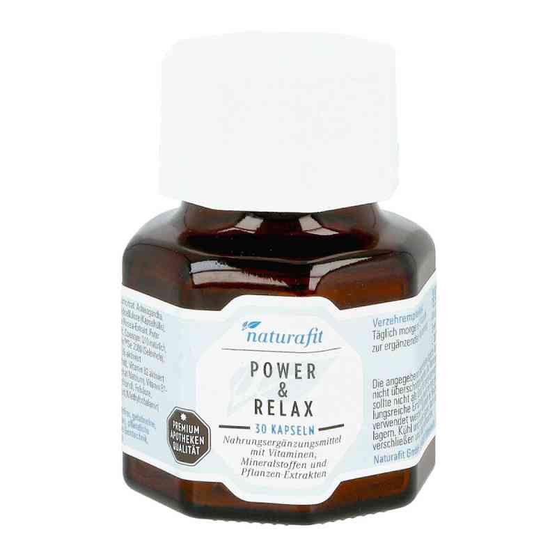 Naturafit Power & Relax Kapseln 30 stk von NaturaFit GmbH PZN 16864174