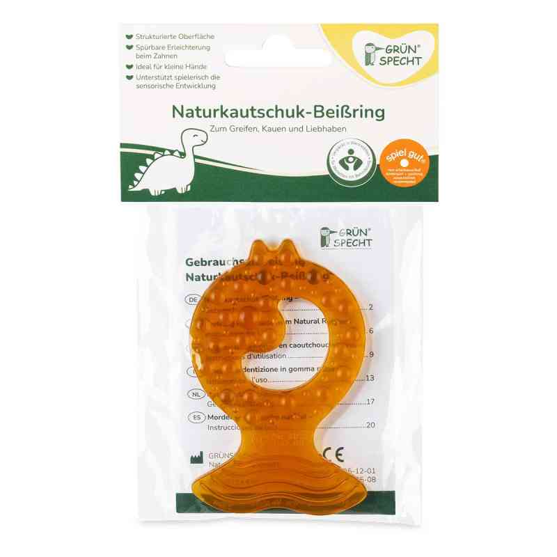 Naturkautschuk-Beißring, Fisch 1 stk von GRÜNSPECHT Naturprodukte GmbH PZN 08108616