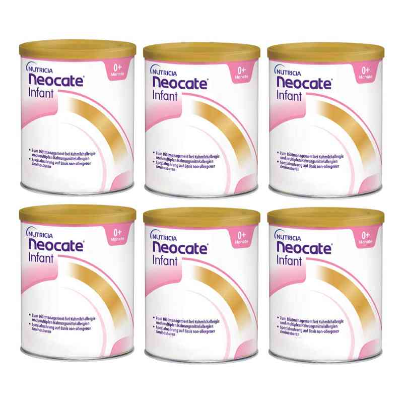 Neocate Infant Pulver 6X400 g von Danone Deutschland GmbH PZN 15890583