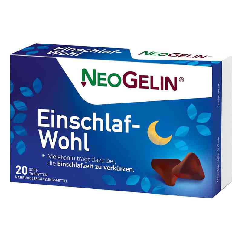 Neogelin Einschlaf-wohl Kautabletten 20 stk von Biologische Heilmittel Heel GmbH PZN 16399671