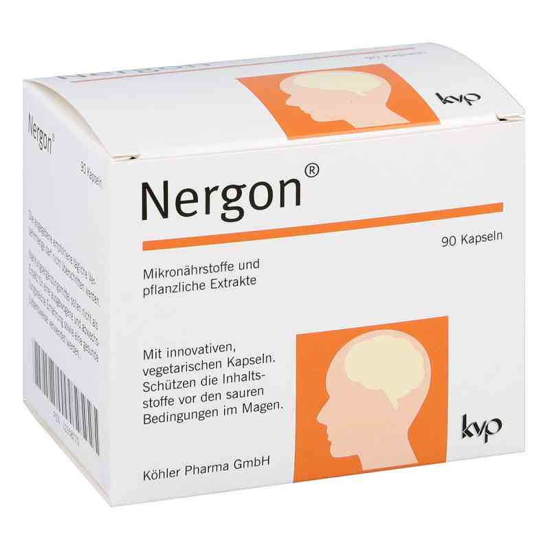 Nergon Kapseln 90 stk von Köhler Pharma GmbH PZN 12358770