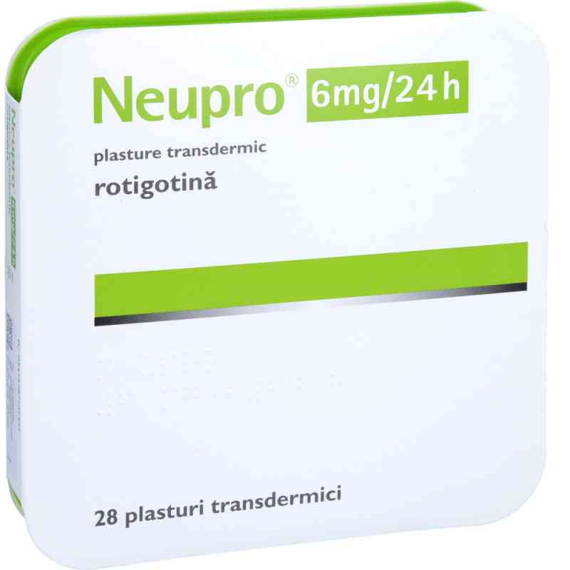 Neupro 6 mg/24 h transdermale Pflaster 28 stk von FD Pharma GmbH PZN 10180865