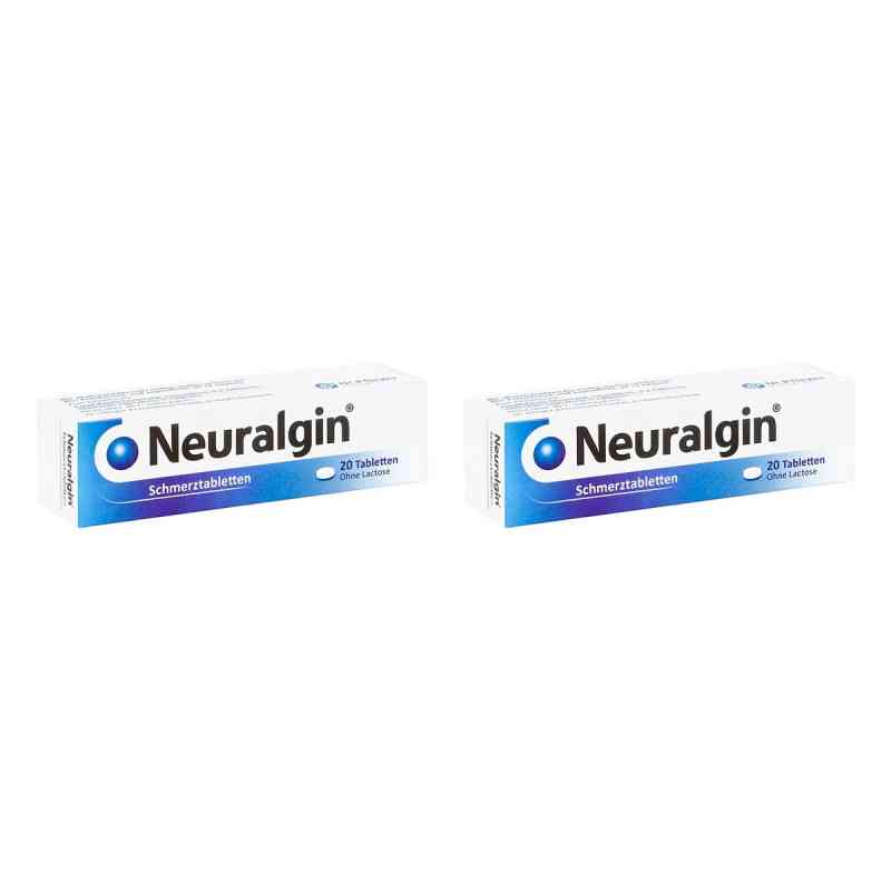 Neuralgin Schmerztabletten 250mg/200mg/50mg 2x20 stk von Dr. Pfleger Arzneimittel GmbH PZN 08104557