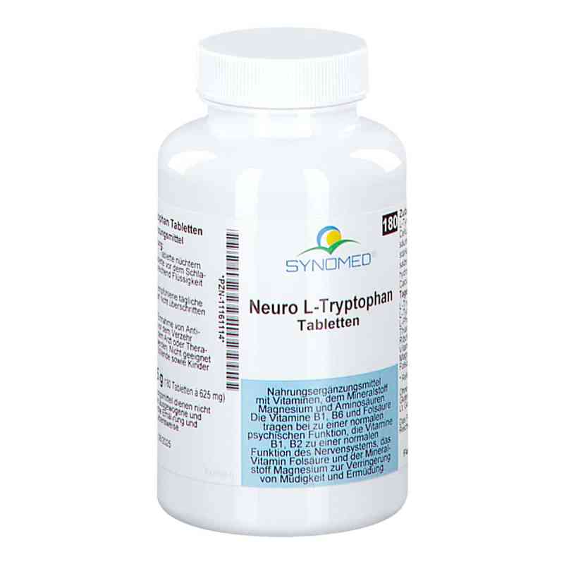 Neuro L-Tryptophan Tabletten 180 stk von Synomed GmbH PZN 11161114