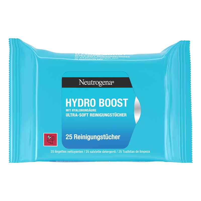 Neutrogena Hydro Boost Aqua Reinigungstücher 25 stk von Kenvue Germany GmbH (CHC) PZN 13725673