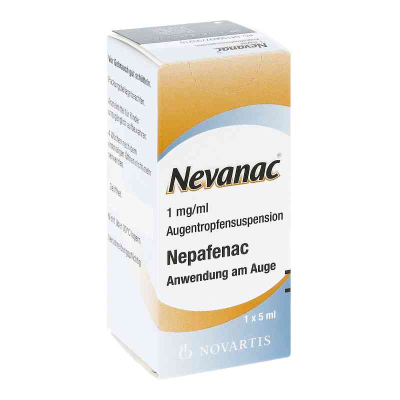 Nevanac 1 mg/ml Augentropfensuspension 5 ml von CRANACH-PHARMA GmbH PZN 09779321
