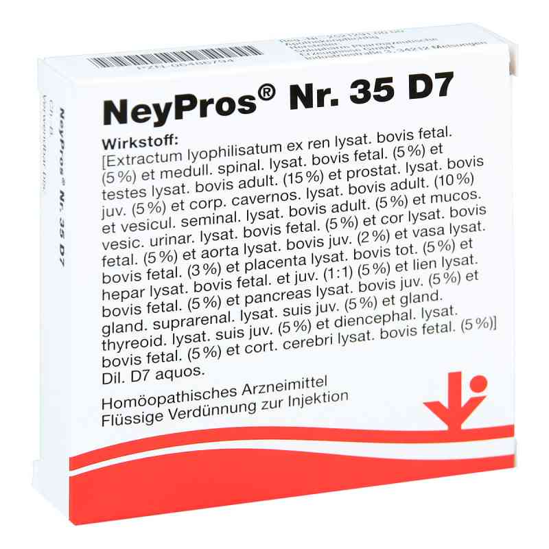Neypros Nummer 3 5 D7 Ampullen 5X2 ml von vitOrgan Arzneimittel GmbH PZN 06486794