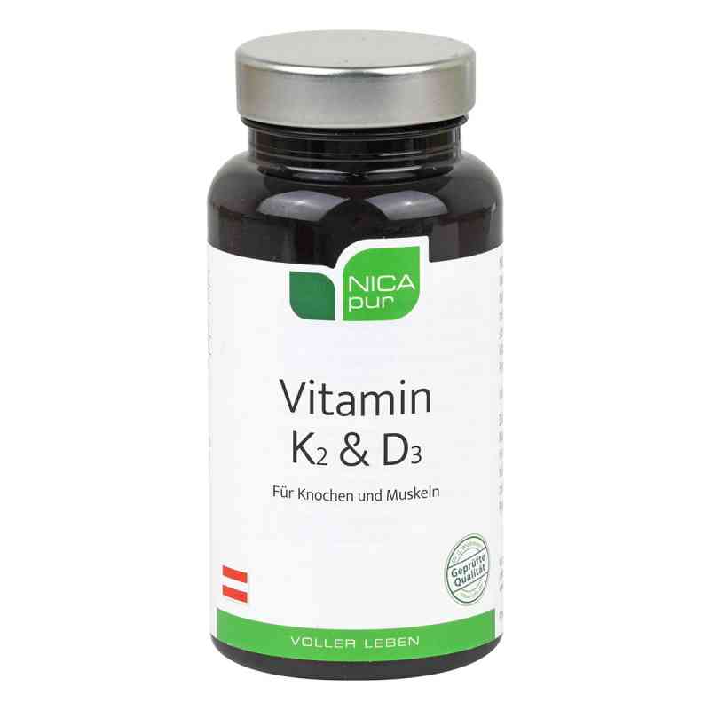 Nicapur Vitamin K2 & D3 Kapseln 60 stk von NICApur Micronutrition GmbH PZN 11583878