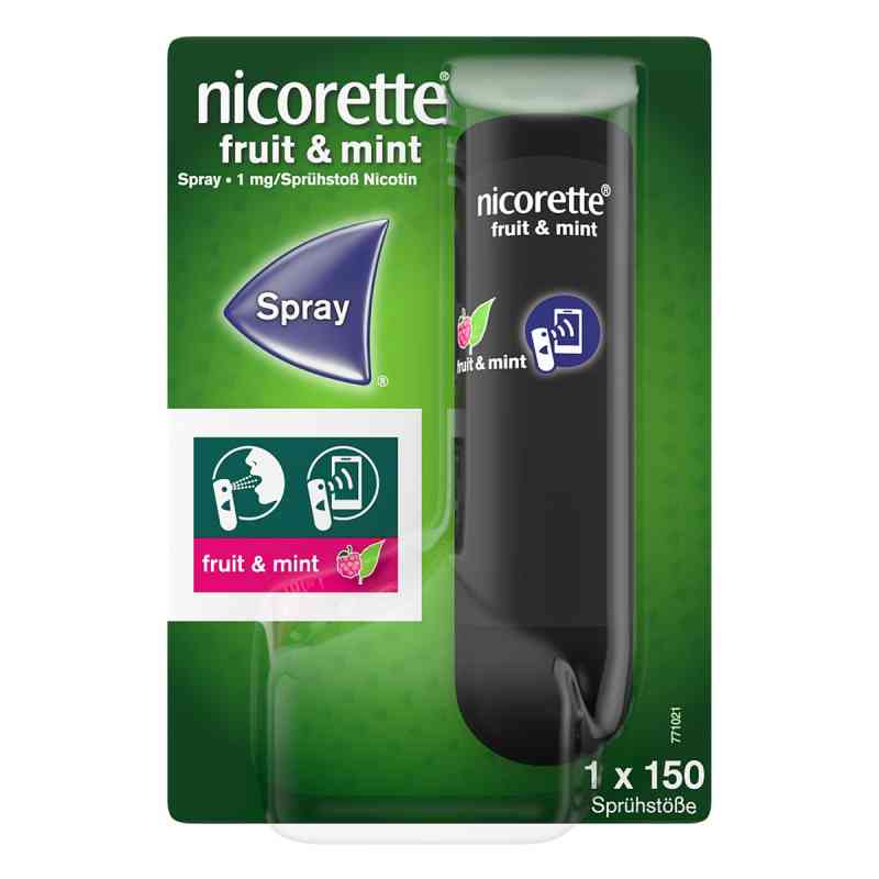 Nicorette fruit & mint Spray mit Nikotin 1 stk von Johnson & Johnson GmbH (OTC) PZN 18215126