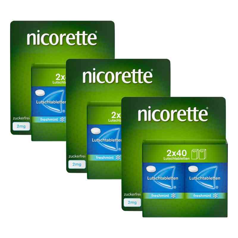 nicorette® Lutschtabletten 2 mg 3x80 stk von Kenvue Germany GmbH (OTC) PZN 08106086